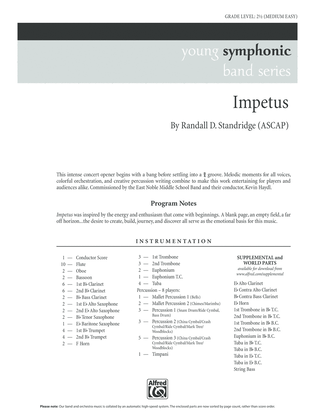 Impetus: Score