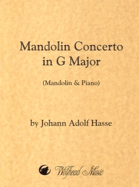Johann Adolph Hasse : Mandolin Concerto in G Major