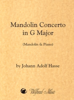 Book cover for Mandolin Concerto in G Major