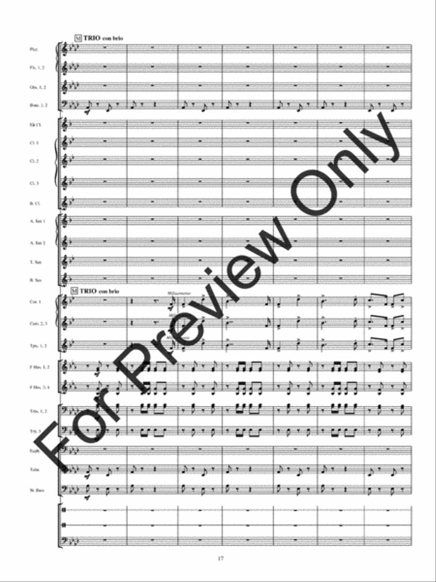 Inglesina The Little English Girl (Score) Concert Band scores gallery preview page 20