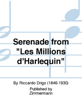Serenade from "Les Millions d'Harlequin"