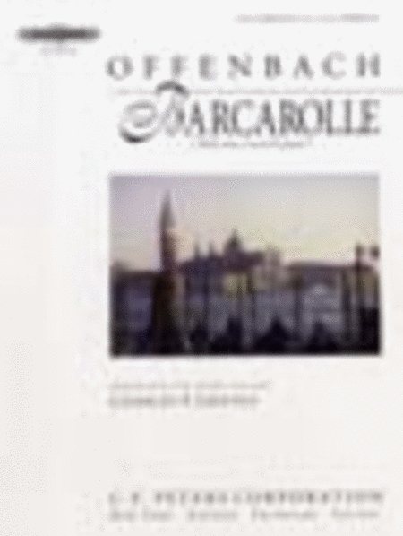 Barcarolle from The Tales of Hoffmann (Arranged for Piano)