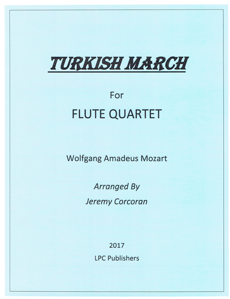 Turkish March for Flute Quartet image number null