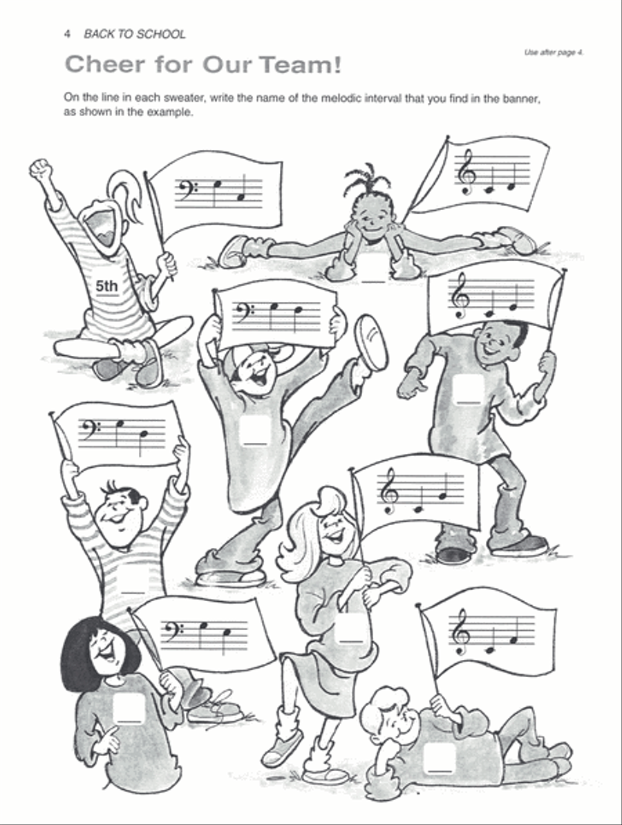 Alfred's Basic Piano Course Theory Through the Year, Level 1B Piano Method scores gallery preview page 2