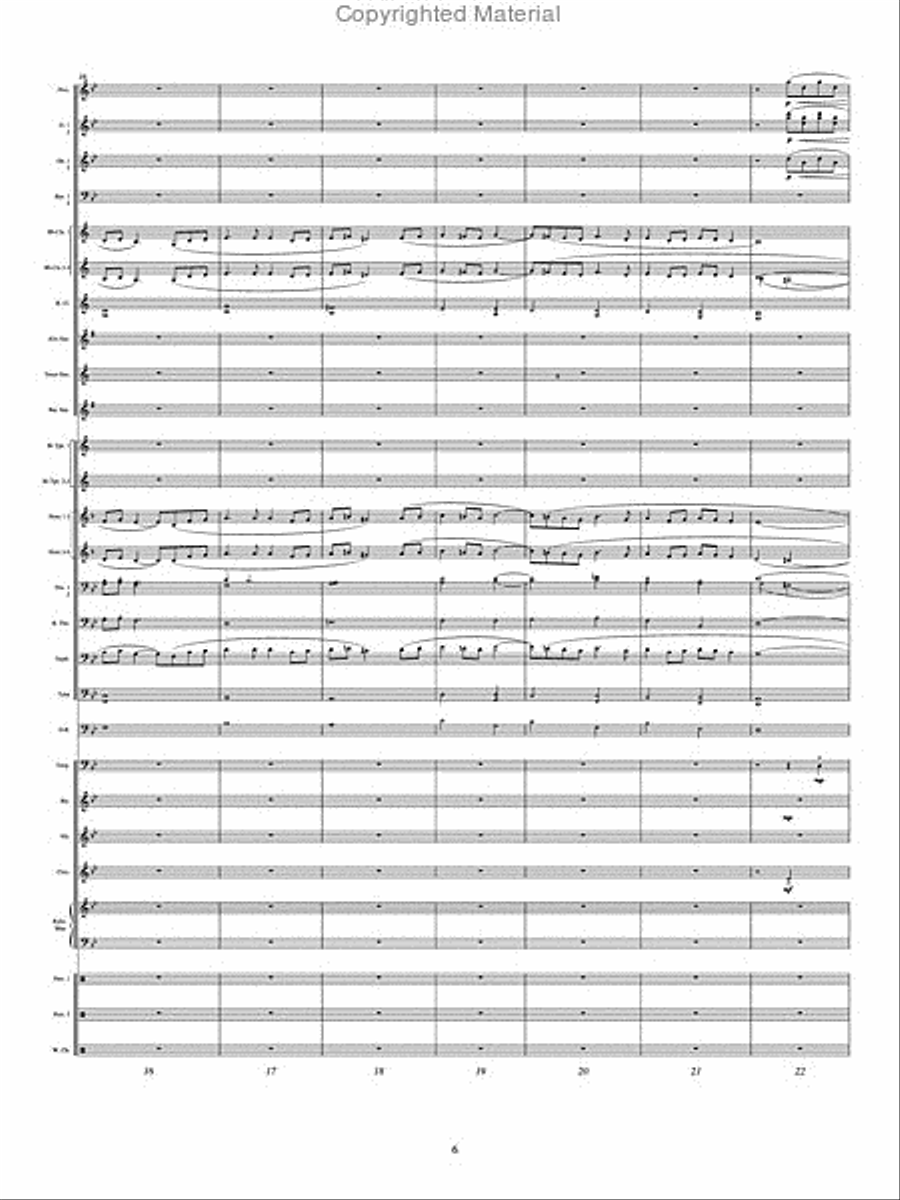 Heaven's Miracle Heaven's Miracle Concert Band scores gallery preview page 5