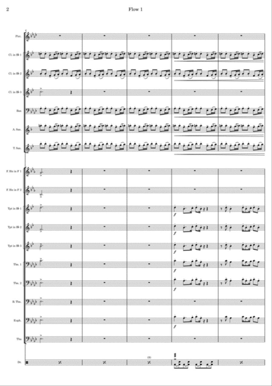 We Like To Party! Marching Band scores gallery preview page 2