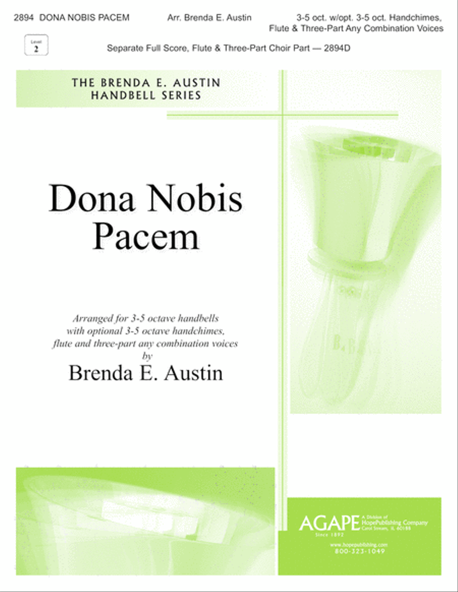 Dona Nobis Pacem Choir scores gallery preview page 1