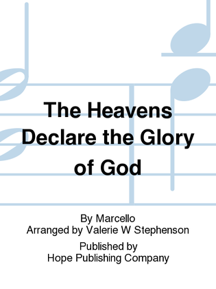 Book cover for The Heavens Declare the Glory of God