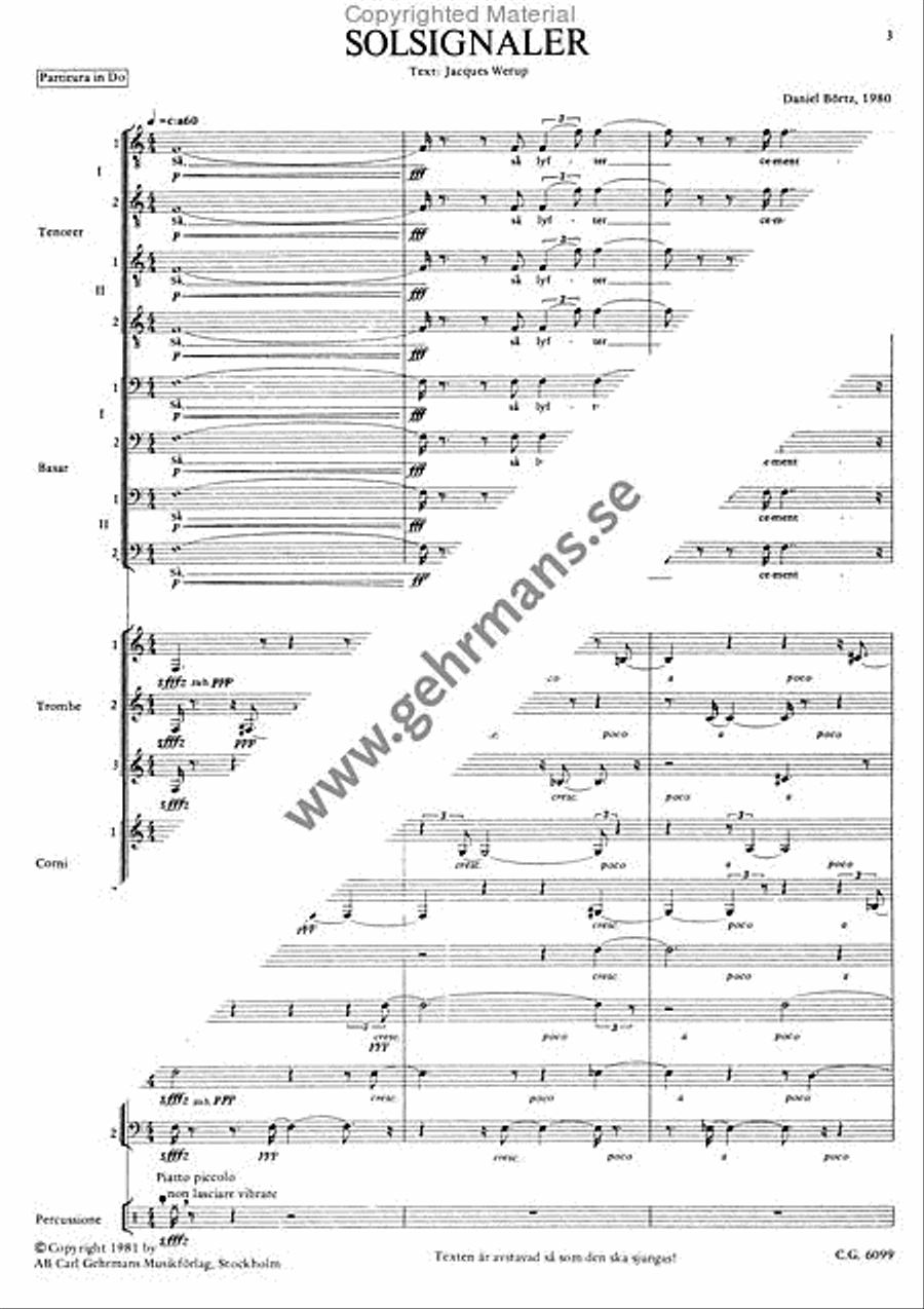 Solsignaler Men's Choir scores gallery preview page 2