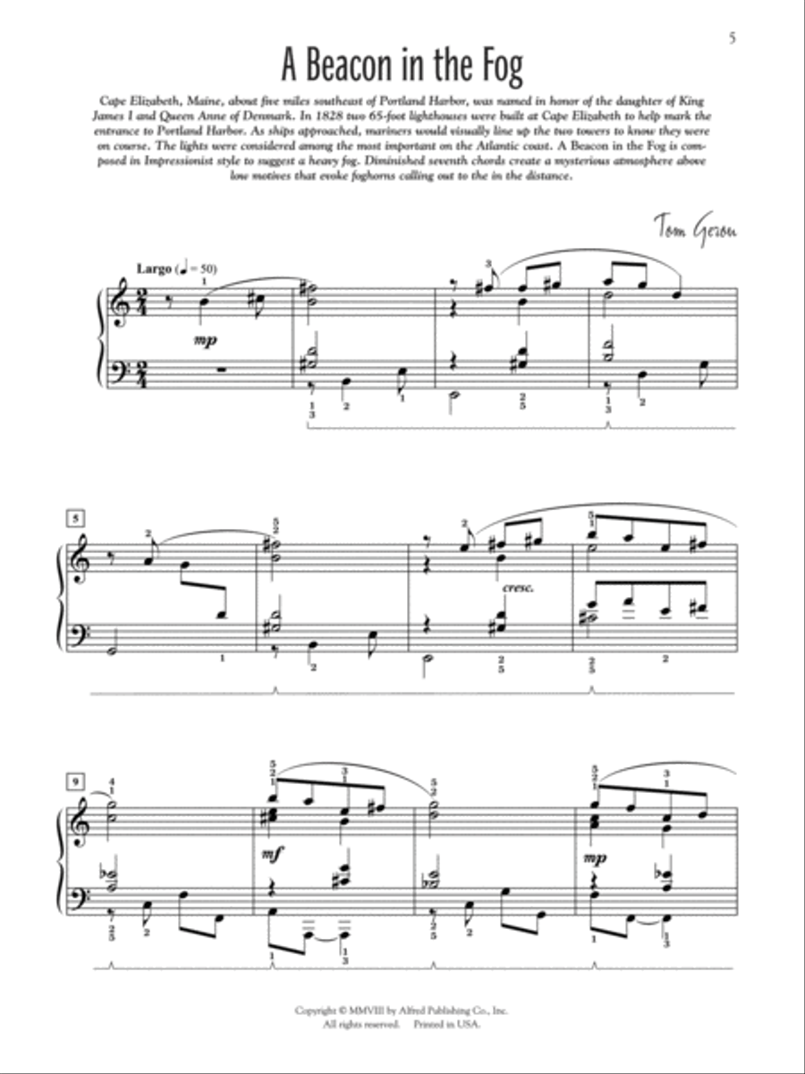 Atlantic Seaboard Piano Solo scores gallery preview page 3