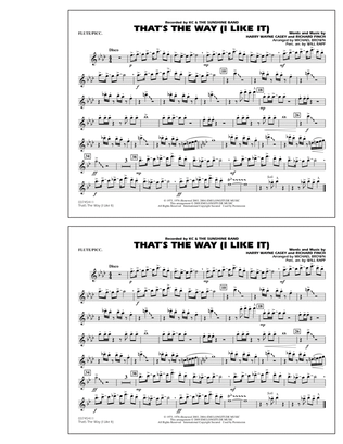 That's the Way (I Like It) - Flute/Piccolo
