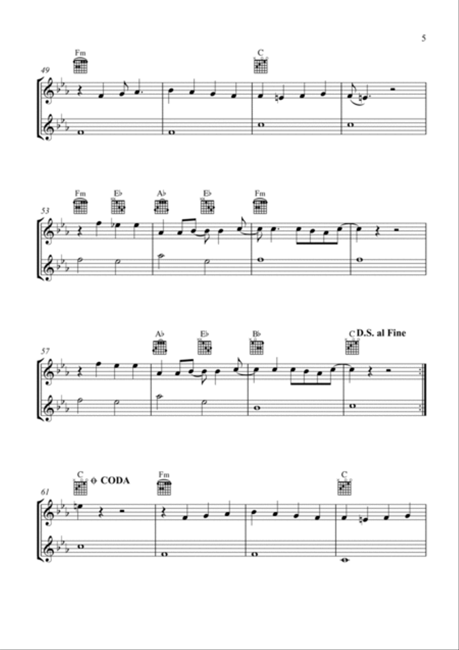 Paint It, Black Acoustic Guitar scores gallery preview page 5