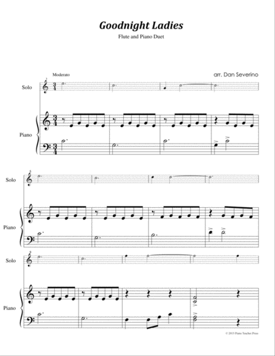 Good night Ladies Good night Ladies Chamber Orchestra scores gallery preview page 2