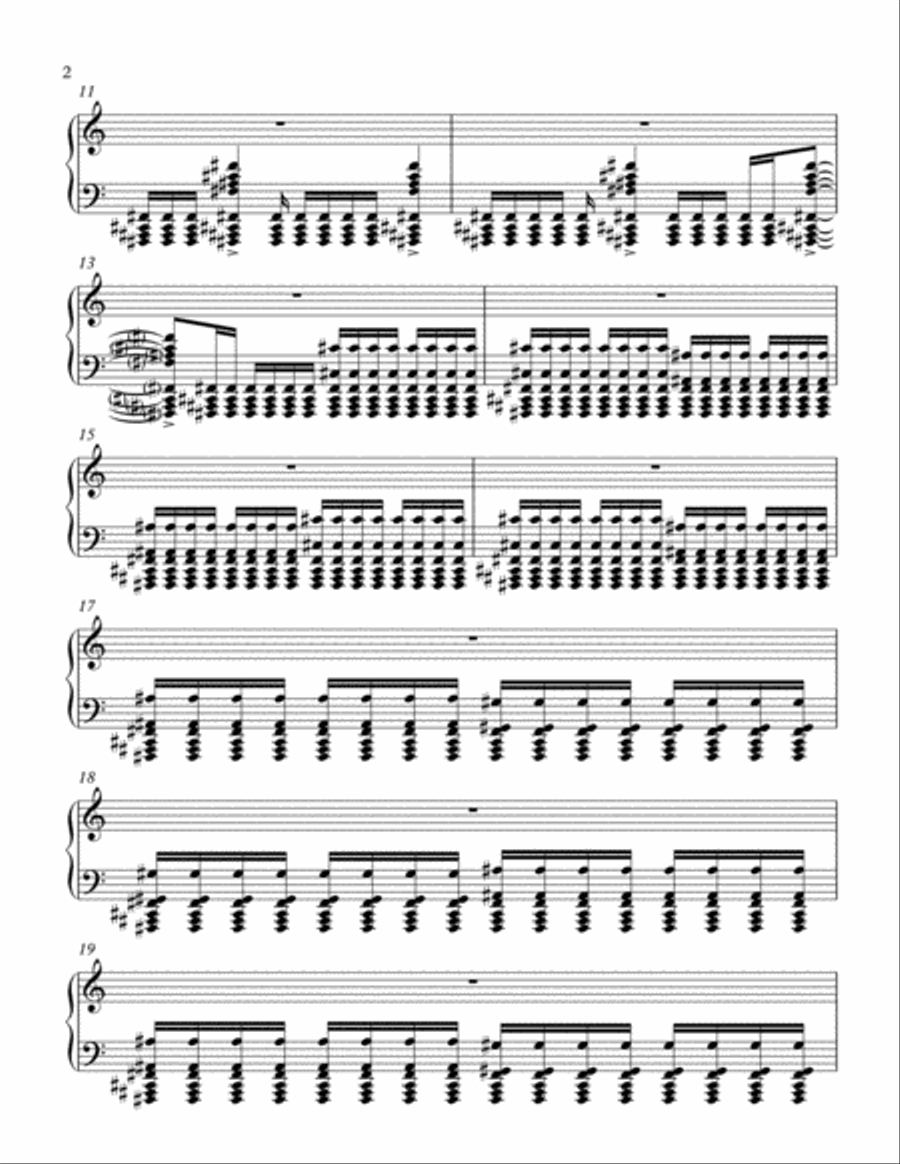 Lou Lou Piano Solo scores gallery preview page 2