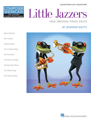 Book cover for Little Jazzers - Nine Original Piano Solos