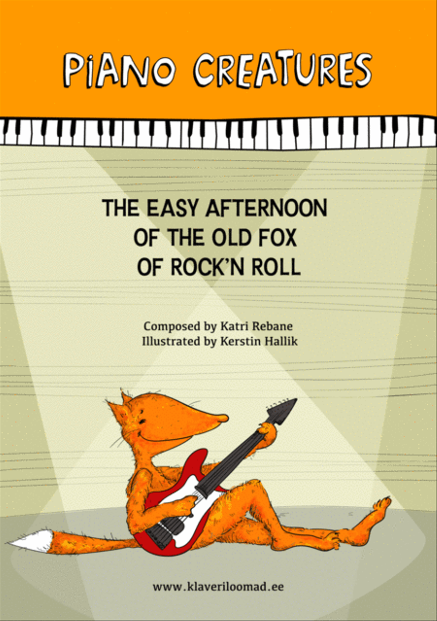 Piano Creatures. The Easy Afternoon of the Old Fox of Rock'n Roll Piano Solo scores gallery preview page 1