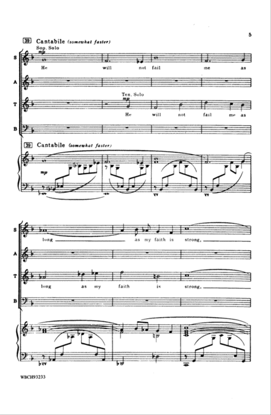 I'll Walk with God I'll Walk with God Choir scores gallery preview page 4
