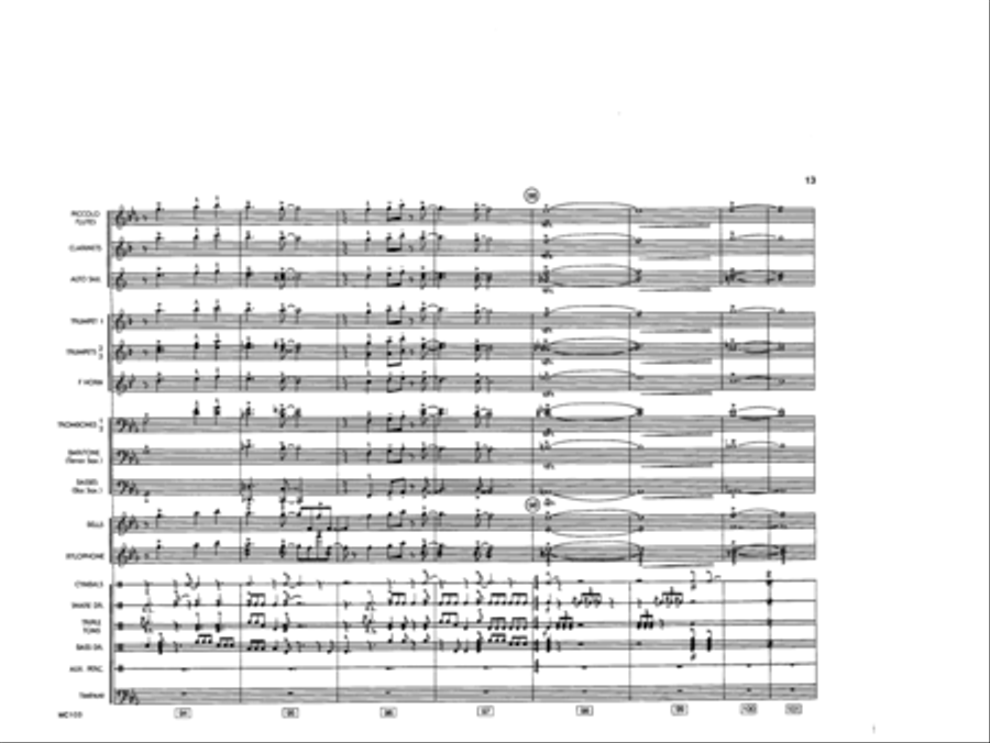 Scheherazade Scheherazade Marching Band scores gallery preview page 14