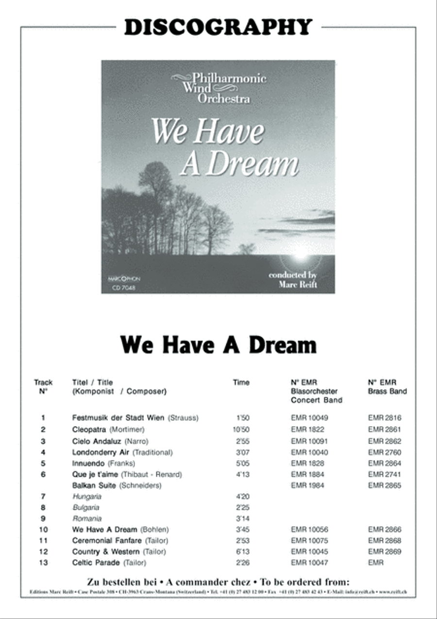Ceremonial Fanfare Concert Band scores gallery preview page 3