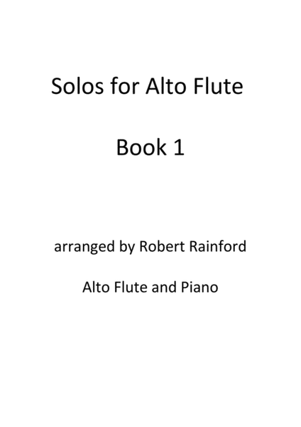 Solos for Alto Flute Book 1