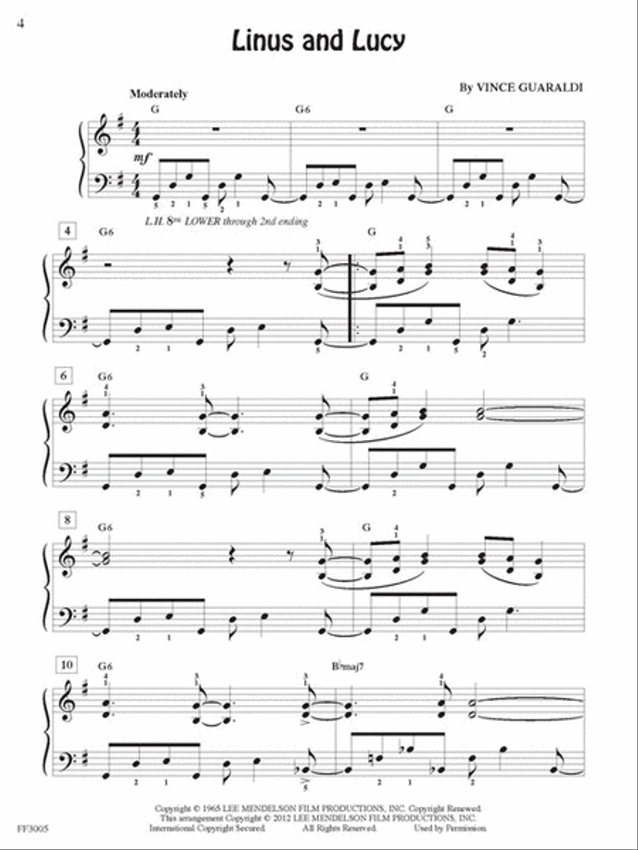 BigTime Piano Kids' Songs Piano Method scores gallery preview page 4