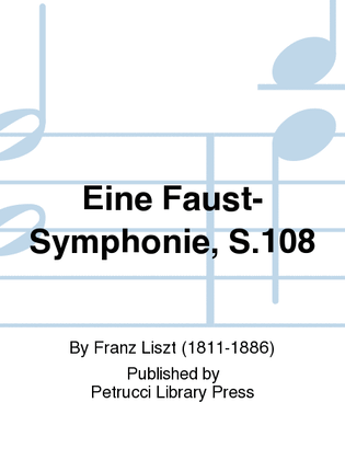 Book cover for Eine Faust-Symphonie, S.108