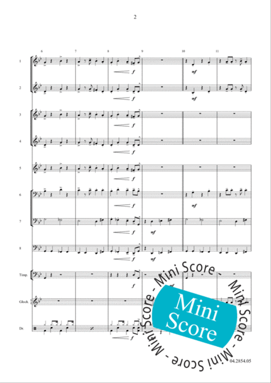 Let's Play Brass Band scores gallery preview page 6