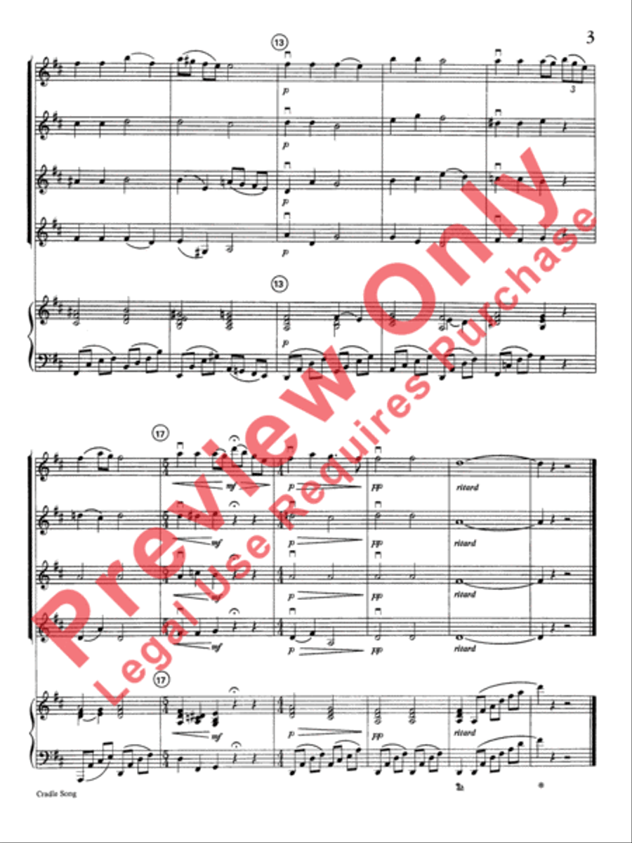 Highland/Etling Violin Quartet Series: Book 1