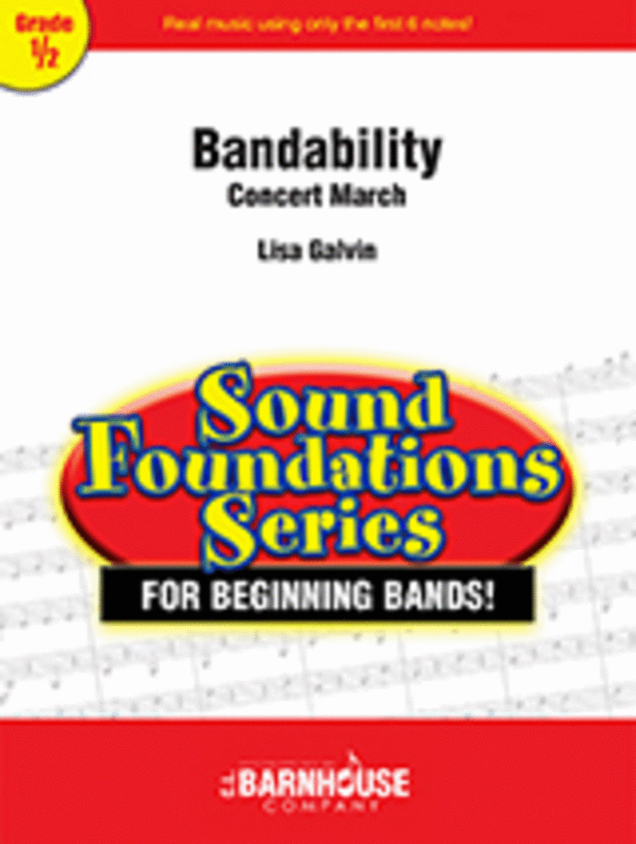 Bandability Concert Band scores gallery preview page 1