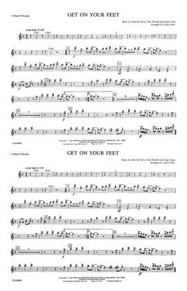 Book cover for Get On Your Feet: Flute