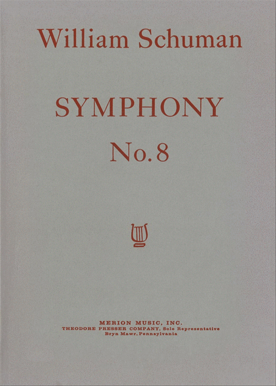 Symphony No. 8 Symphony No. 8 Orchestra scores gallery preview page 1