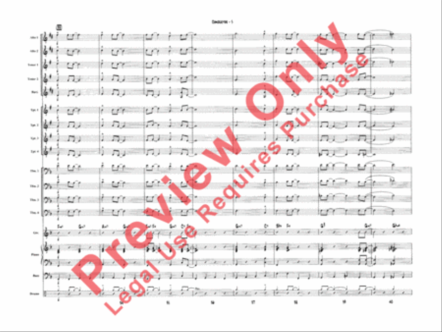 A Big Band Christmas A Big Band Christmas Jazz Ensemble scores gallery preview page 8