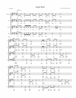 Jingle Bells - SATB, a cappella