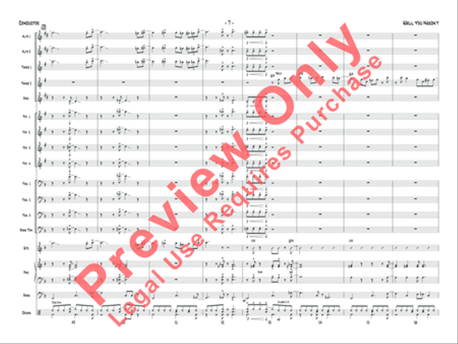 Well You Needn't Jazz Ensemble scores gallery preview page 8