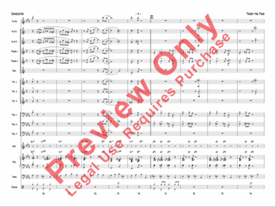 Teddy the Toad Jazz Ensemble scores gallery preview page 7