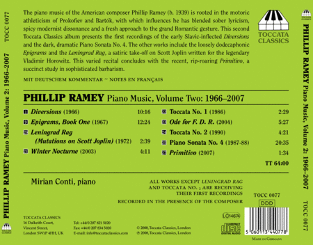 Volume 2: Piano Music 1966-2007