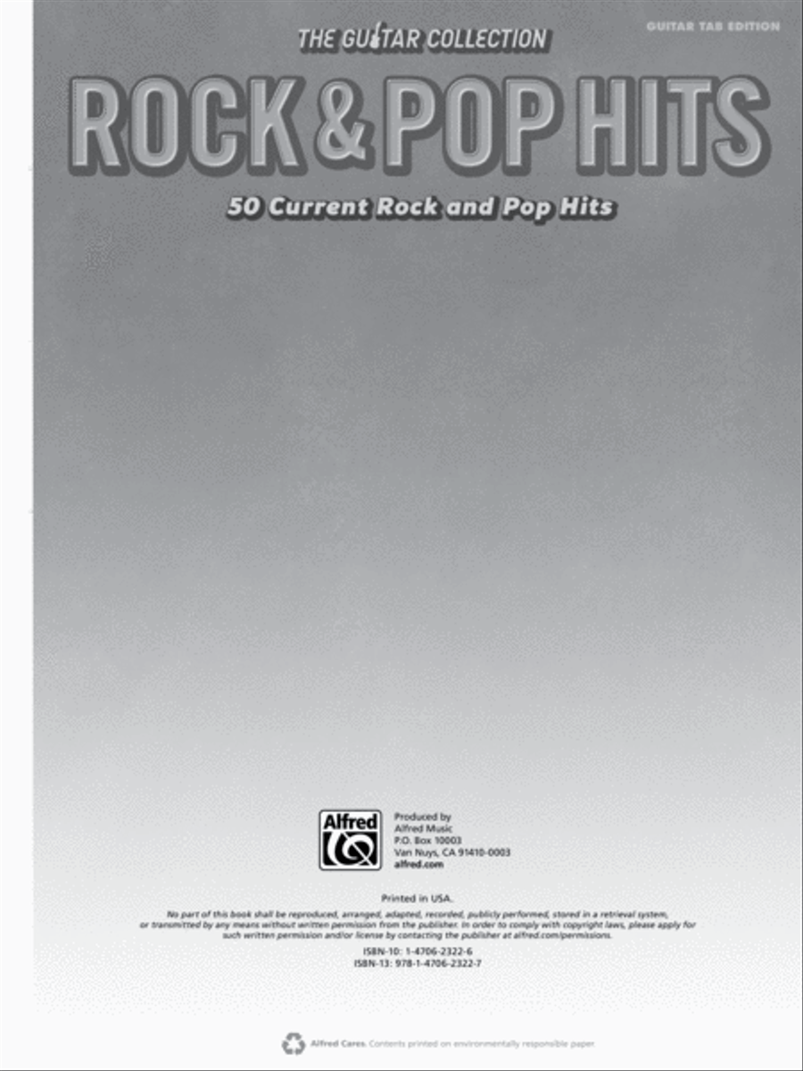 The Guitar Collection -- Rock and Pop Hits Electric Guitar scores gallery preview page 2