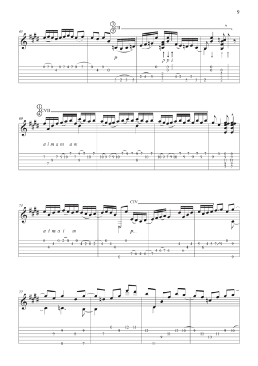 Libro de Partituras de Guitarra Flamenca Score scores gallery preview page 6
