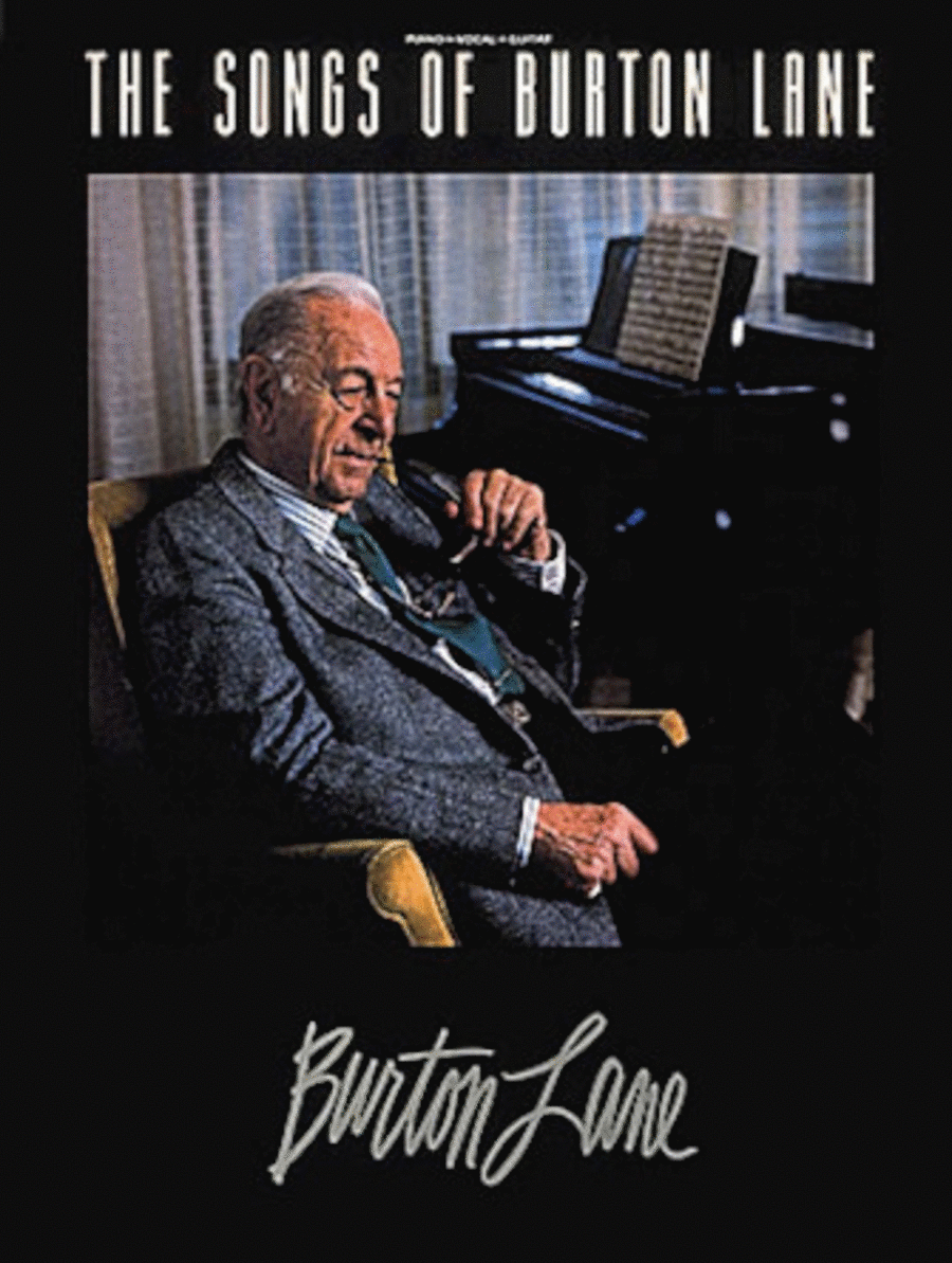 The Songs Of Burton Lane Piano, Vocal, Guitar scores gallery preview page 1
