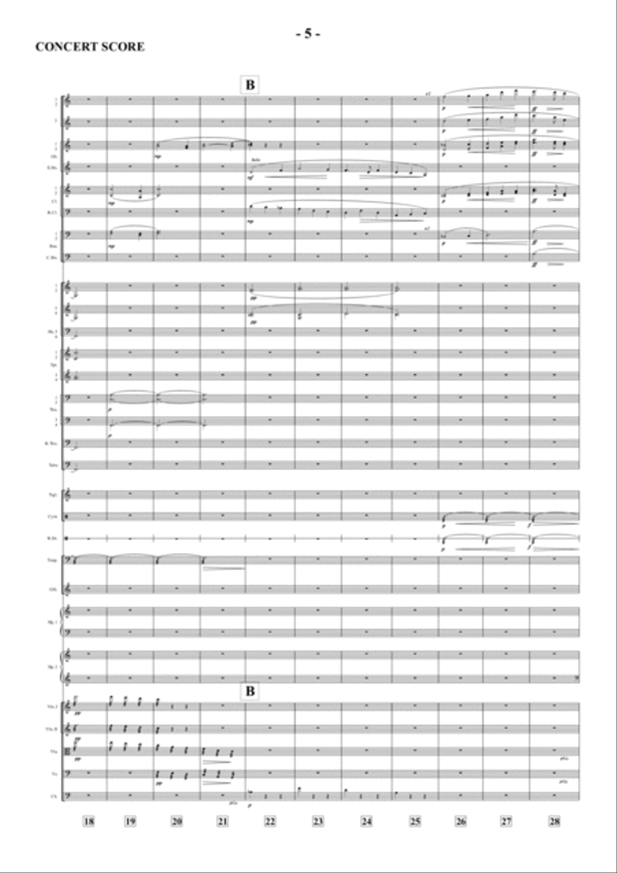 An Caiora An Caiora Full Orchestra scores gallery preview page 5
