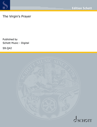Book cover for The Virgin's Prayer