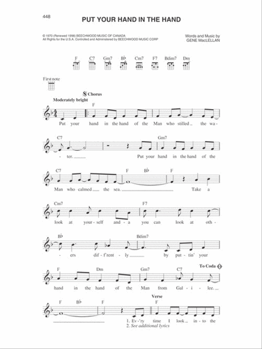 Ukulele Fake Book Ukulele Fake Book Piano scores gallery preview page 4