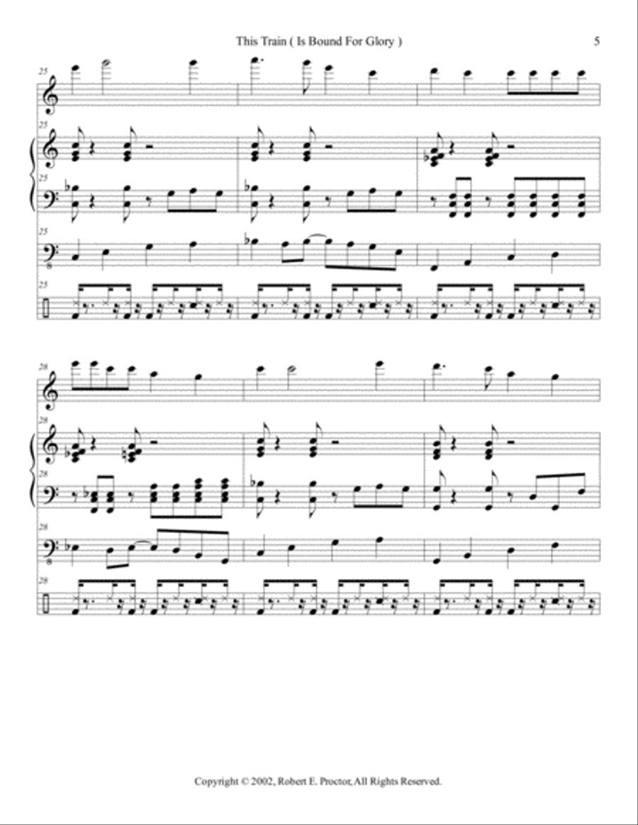 This Train This Train Small Ensemble scores gallery preview page 5