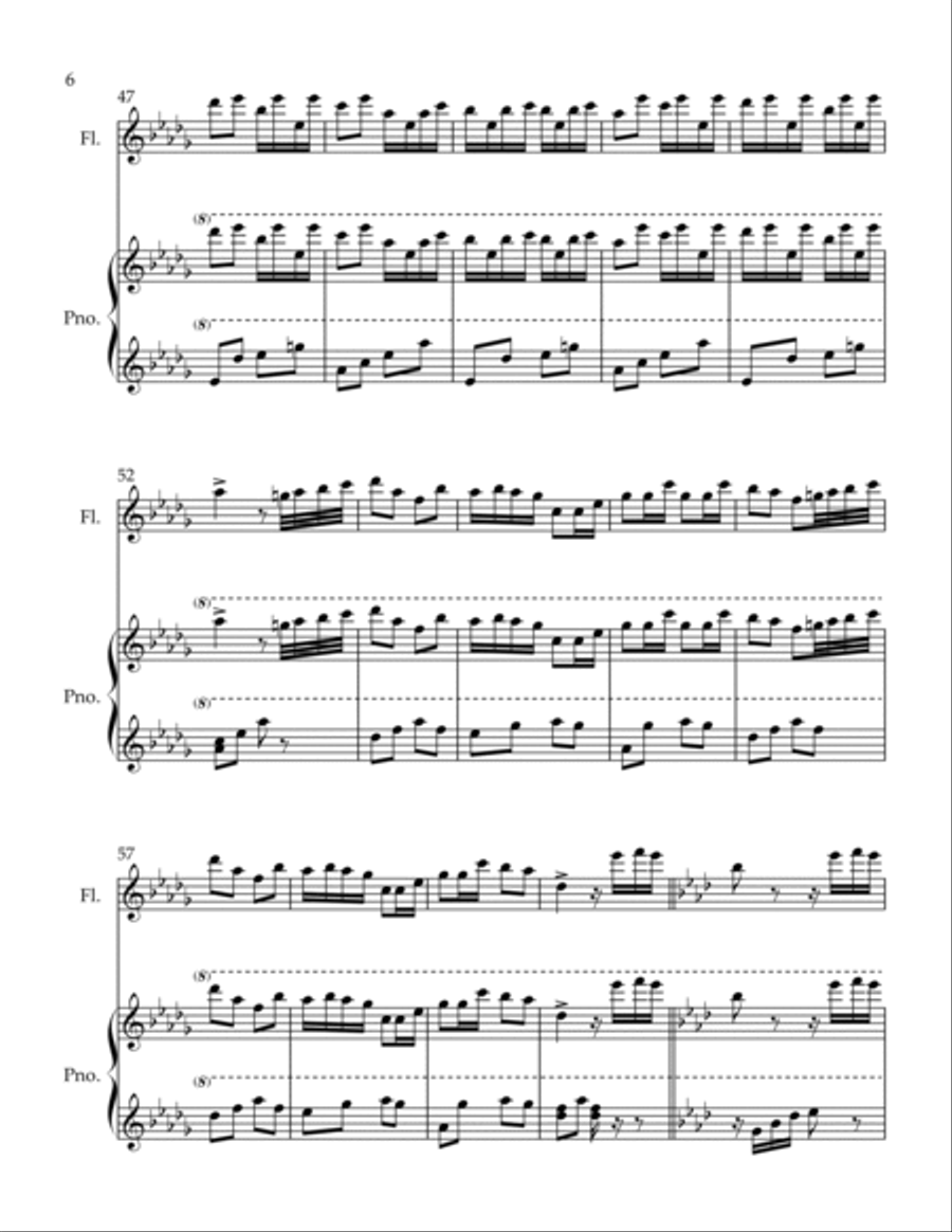The Musical Box The Musical Box Flute Solo scores gallery preview page 6