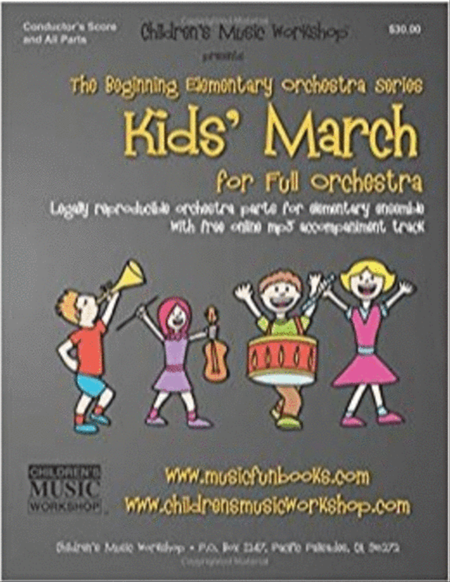 Kid's March Full Orchestra scores gallery preview page 1