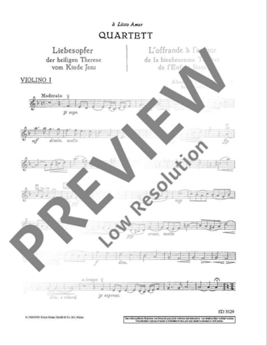 Quartet String Quartet scores gallery preview page 3