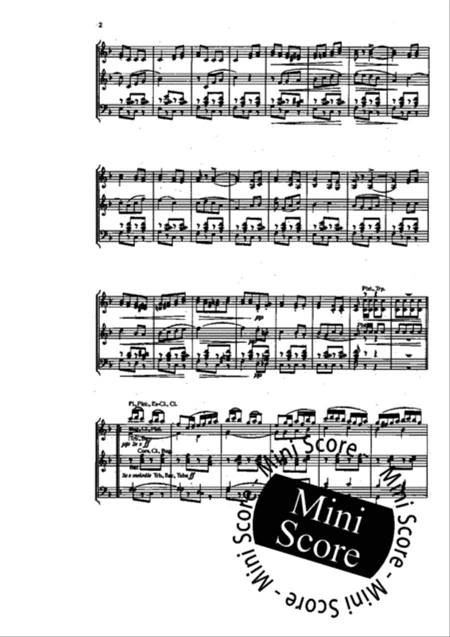 L'Etudiant Passe L'Etudiant Passe Fanfare Band scores gallery preview page 6