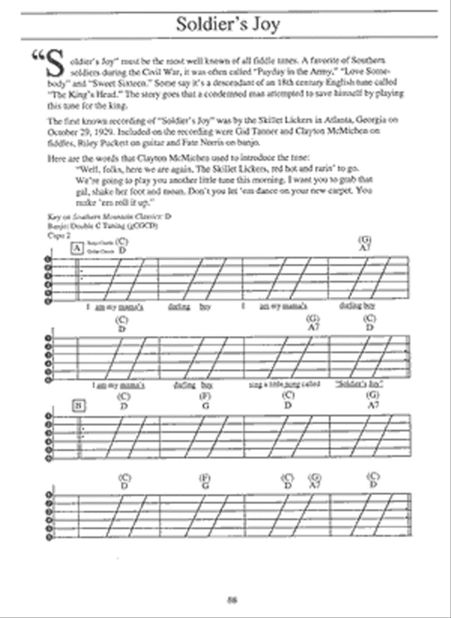 Southern Mountain Banjo Banjo scores gallery preview page 3