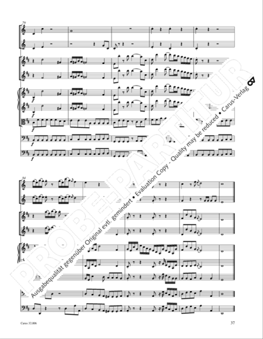 Gesamtausgabe Band 6 (Orchestermusik III: Sinfonien) Orchestra scores gallery preview page 54