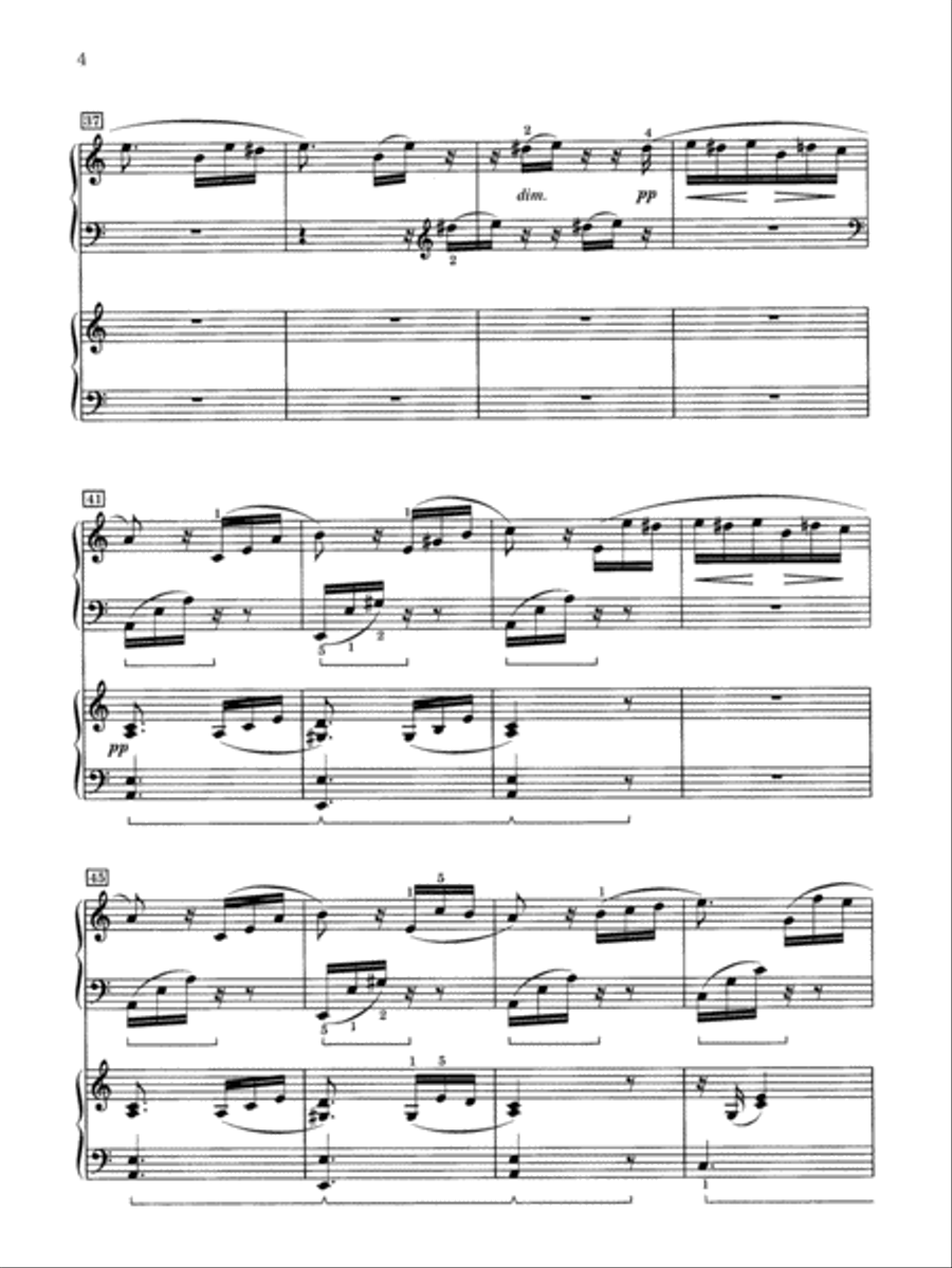 Für Elise - Piano Duo (2 Pianos, 4 Hands) Piano Duet scores gallery preview page 4